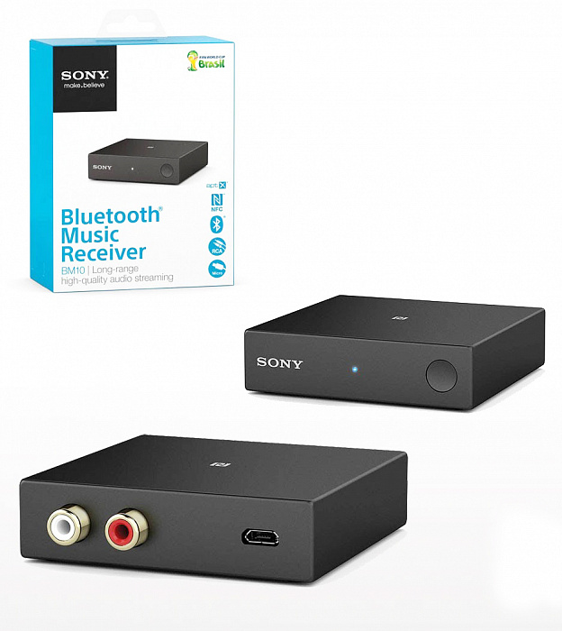 Sony Bluetooth Music Receiver (BM10) - беспроводной  Bluetooth-адаптер купить в интернет-магазине icover