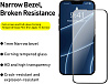 Защитное стекло Baseus 0.3mm Full-screen and Super porcelain (SGQP030101) для iPhone 13/13 Pro (Black) купить в интернет-магазине icover