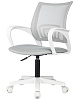 Кресло Domfy DK X-ROOM сетка/ткань/пластик (Light Grey/White) купить в интернет-магазине icover