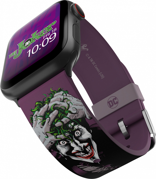 Ремешок MobyFox DC Joker Modern Comic (ST-WNR22DCC2006) для Apple Watch (Black) купить в интернет-магазине icover