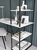 Стол-стеллаж лофт RIDBERG MEMPHIS NEW (White/Black) купить в интернет-магазине icover