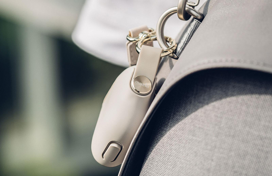 Чехол Moshi Pebbo (99MO123161) для AirPods (Savanna Beige) купить в интернет-магазине icover