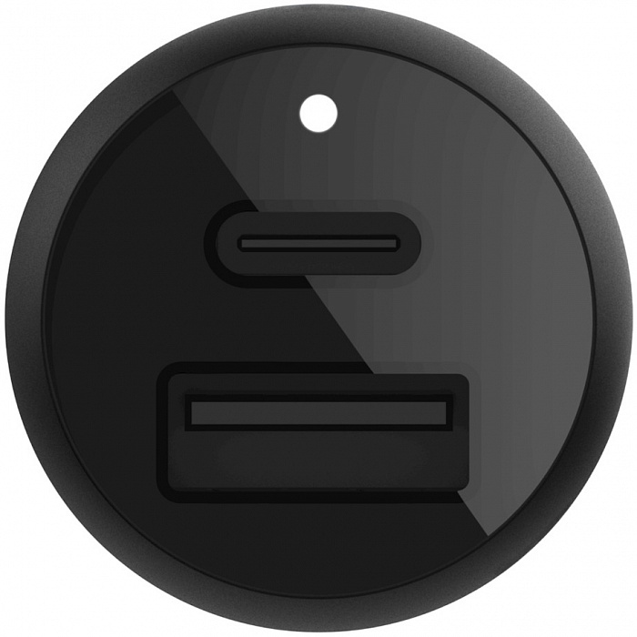 Автомобильное зарядное устройство Belkin Boost Charge (F7U100btBLK) USB-C/USB-A (Black) купить в интернет-магазине icover