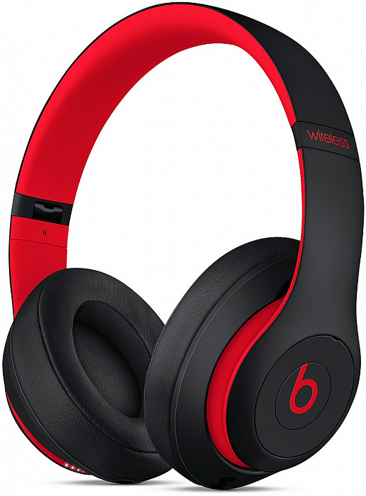 Беспроводные наушники Beats Studio3 Wireless MRQ82 (Defiant Black/Red) купить в интернет-магазине icover