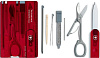 Швейцарская карта Victorinox SwissCard Classic 0.7100.T (Red) купить в интернет-магазине icover