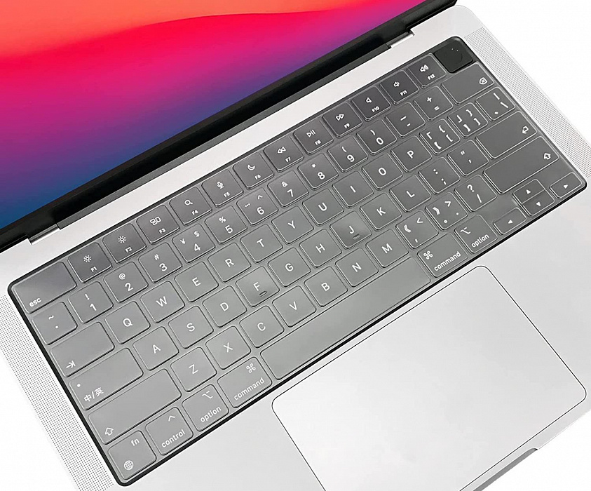 Накладка на клавиатуру iBlas Keyboard Protector для MacBook Pro 14'' 2021 (US) (Clear) купить в интернет-магазине icover