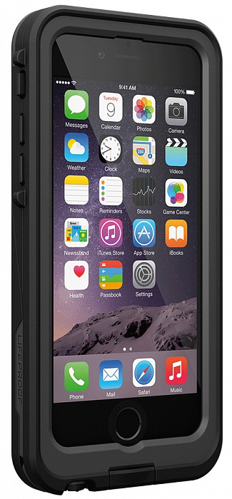 LifeProof Fre Power Case - чехол-аккумулятор для iPhone 6 (Black) купить в интернет-магазине icover