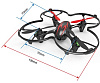 Hubsan X4 H107C (H107L-U) - квадрокоптер (Black) купить в интернет-магазине icover