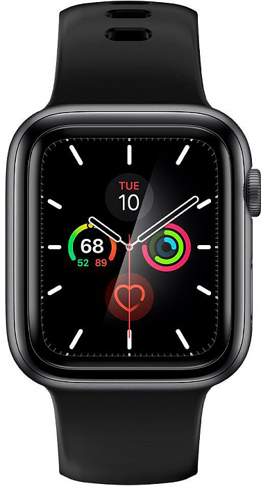 Защитное стекло Spigen ProFlex EZ Fit (AFL01220) для Apple Watch series SE/6/4/5 44mm (Black) купить в интернет-магазине icover