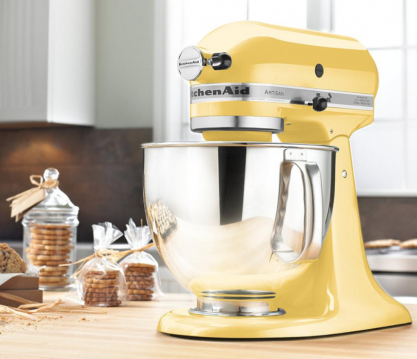 Планетарный миксер KitchenAid Artisan 5KSM175PSEMY (Yellow) купить в интернет-магазине icover