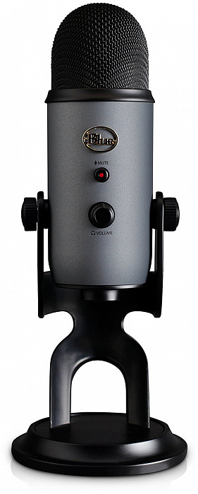 Конденсаторный микрофон Blue Microphones Yeti (Slate) купить в интернет-магазине icover