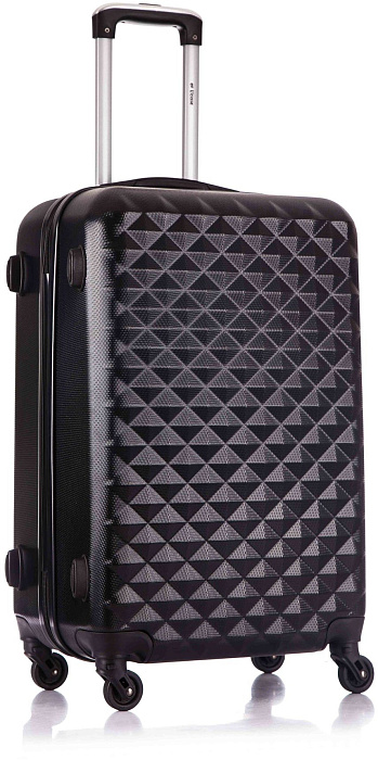 Чемодан L'Case Phatthaya (Black) размер M купить в интернет-магазине icover