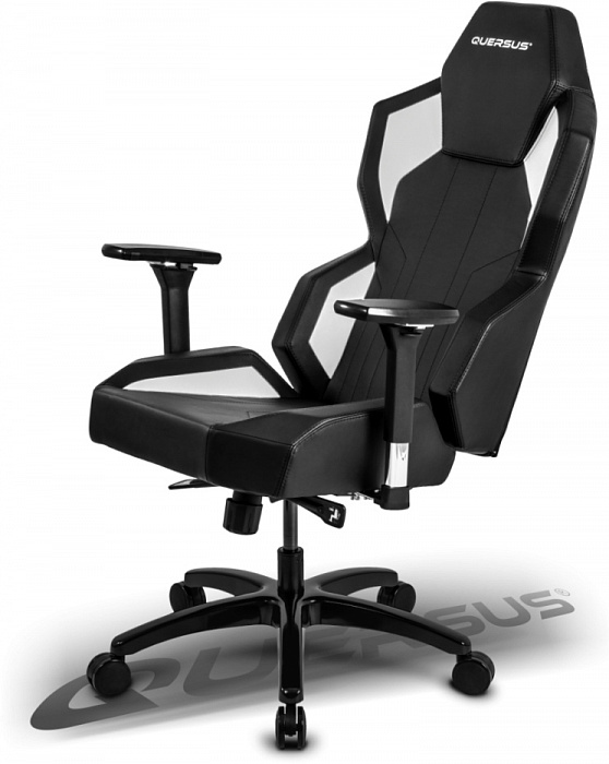 Игровое кресло Quersus Geos G702/XW (Black/White) купить в интернет-магазине icover