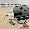 Хаб Baseus Metal Gleam (WKWG040013) 7-in-1 Multifunctional Type-C HUB Docking Station (Gray) купить в интернет-магазине icover