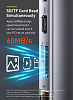 Хаб Baseus Metal Gleam Series 11-in-1 CAHUB-CT0G (Space Grey) купить в интернет-магазине icover