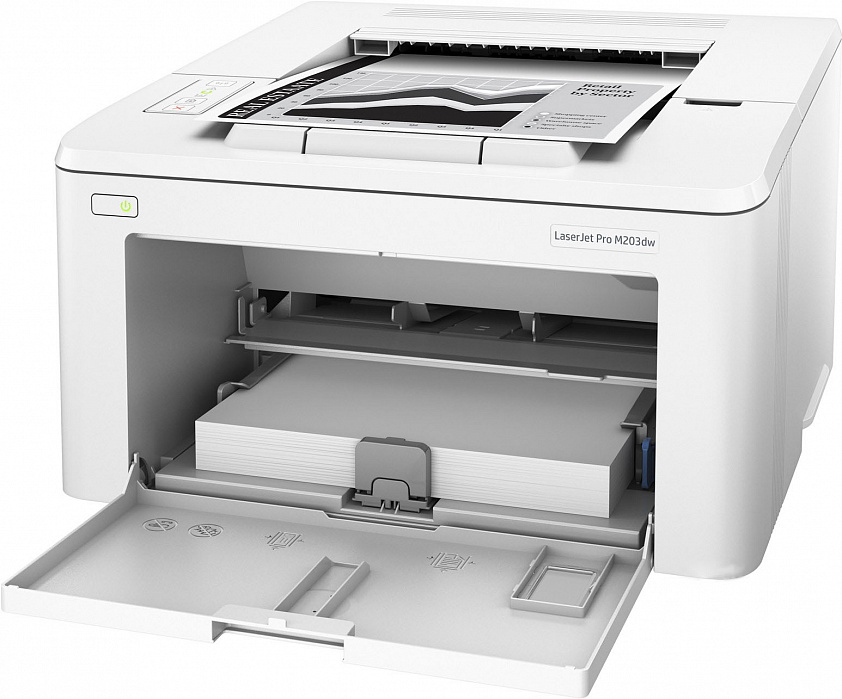 HP LaserJet Pro M203dw (G3Q47A) - лазерный принтер (White) купить в интернет-магазине icover