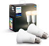 Умные светодиодные лампы Philips Hue White Bluetooth E27 2 шт (8718696785270) купить в интернет-магазине icover
