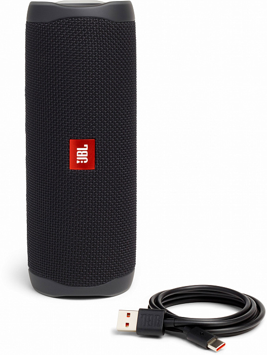 Портативная акустика JBL Flip 5 JBLFLIP5BLK (Black) купить в интернет-магазине icover