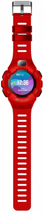 Детские умные часы Jet Kid GEAR (Red/Black) купить в интернет-магазине icover