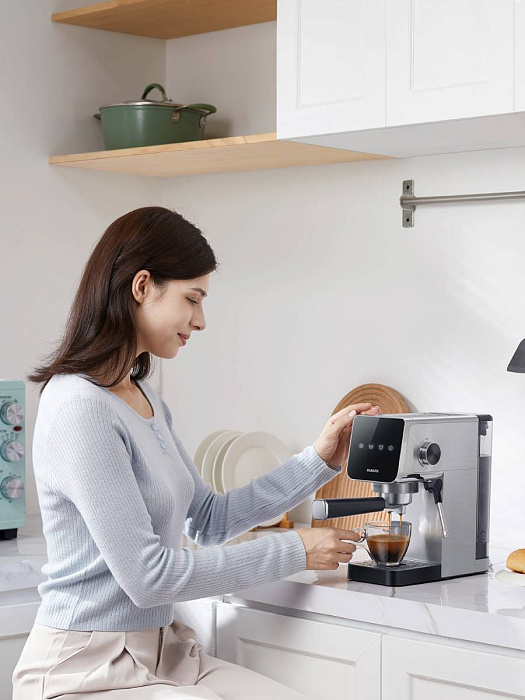 Кофеварка Xiaomi Semi-automatic Espresso Machine (BHR9798EU) купить в интернет-магазине icover