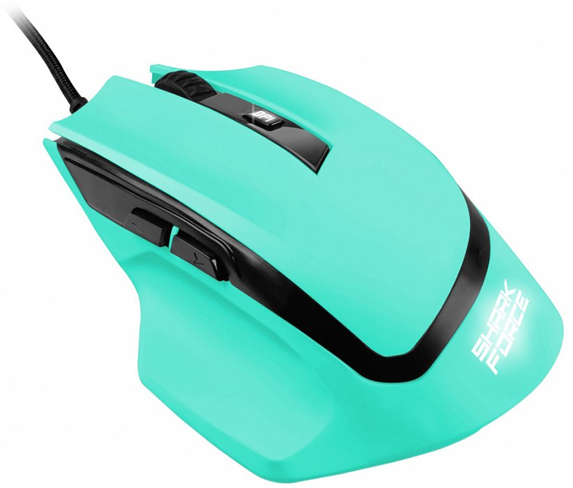 Игровая мышь Sharkoon SHARK Force (Mint) купить в интернет-магазине icover
