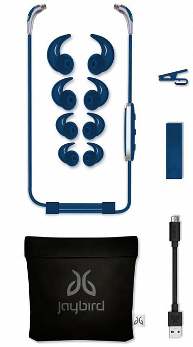 Bluetooth-наушники Jaybird Freedom 2 (985-000766) с микрофоном (Steel Blue) купить в интернет-магазине icover