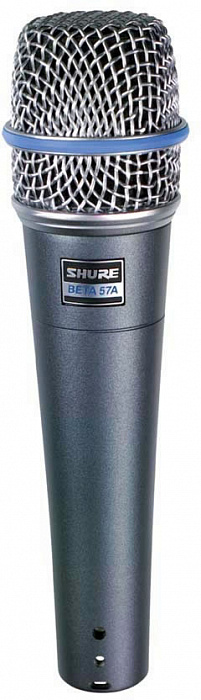 Shure Beta 57A - динамический суперкардиоидный инструментальный микрофон (Black) купить в интернет-магазине icover