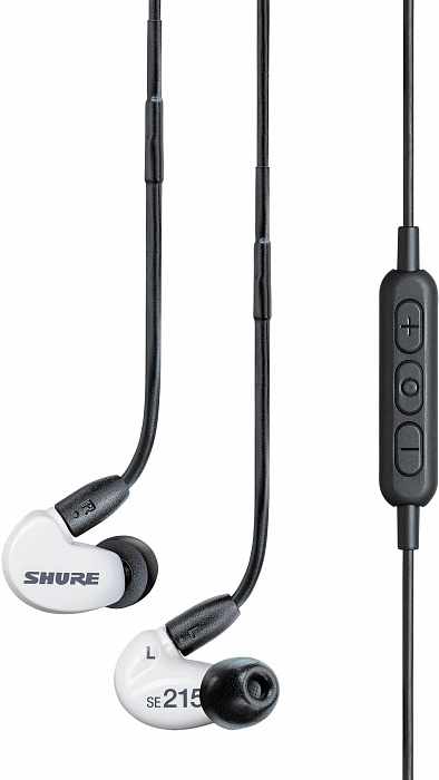 Bluetooth-наушники с микрофоном Shure SE215SPE-W-BT1 (White) купить в интернет-магазине icover