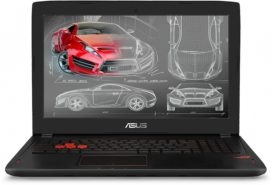 Ноутбук Asus ROG GL502VM 15.6", Intel Core i5 6300HQ 2.3GHz, 8Gb, 1Tb HDD (90NB0DR1-M03610) купить в интернет-магазине icover