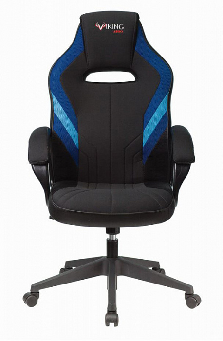 Игровое кресло Бюрократ Zombie VIKING 3 AERO (Blue/Black) купить в интернет-магазине icover