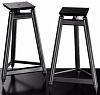 Solidsteel SS-5 - стойка для полочной акустики (Black) купить в интернет-магазине icover