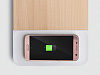 Подставка для монитора Pallo Woody Wireless Charger (White) купить в интернет-магазине icover