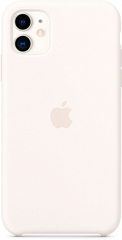 Чехол Apple Silicone (MWVX2ZM/A) для iPhone 11 (White)