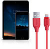 Кабель для iPod, iPhone, iPad Aukey CB-AL1 USB to Lightning 1.2m (Red) купить в интернет-магазине icover