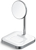 Беспроводное зарядное устройство Satechi Magnetic 2-in-1 Wireless Charging Stand ST-WMCS2M (Space Grey) купить в интернет-магазине icover