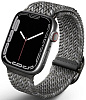 Ремешок Uniq Aspen DE Strap (45MM-ASPDEPGRY) для Apple Watch 45/44/42 mm (Pebble Grey) купить в интернет-магазине icover