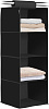 Кофр подвесной для белья Nika HBS2/B (Black) купить в интернет-магазине icover