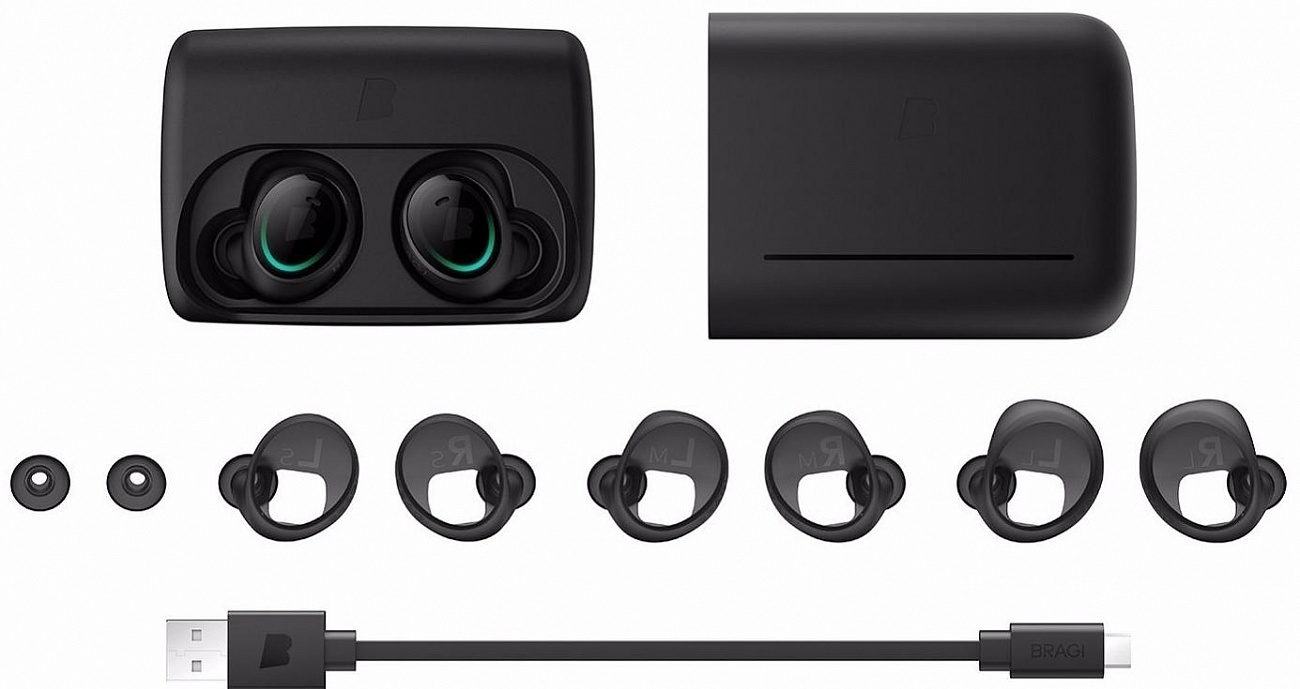 Беспроводная гарнитура Bragi The Dash (Black) купить в интернет-магазине icover