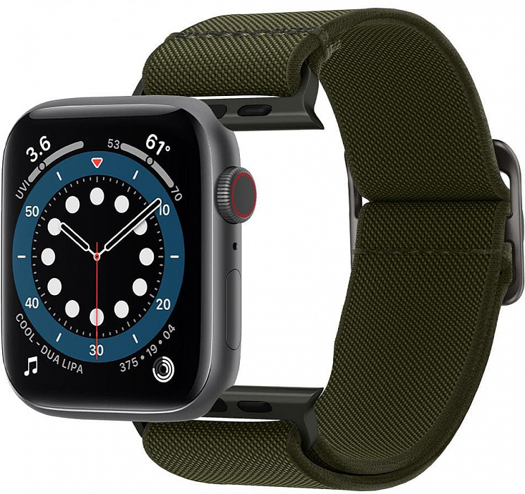 Ремешок Spigen Lite Fit (AMP02288) для Apple Watch 42/44 mm (Khaki) купить в интернет-магазине icover