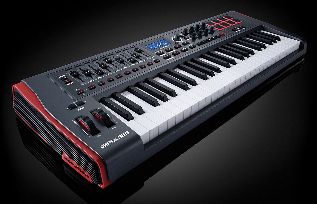 Миди-клавиатура Novation Impulse 49 A048849 (Grey) купить в интернет-магазине icover