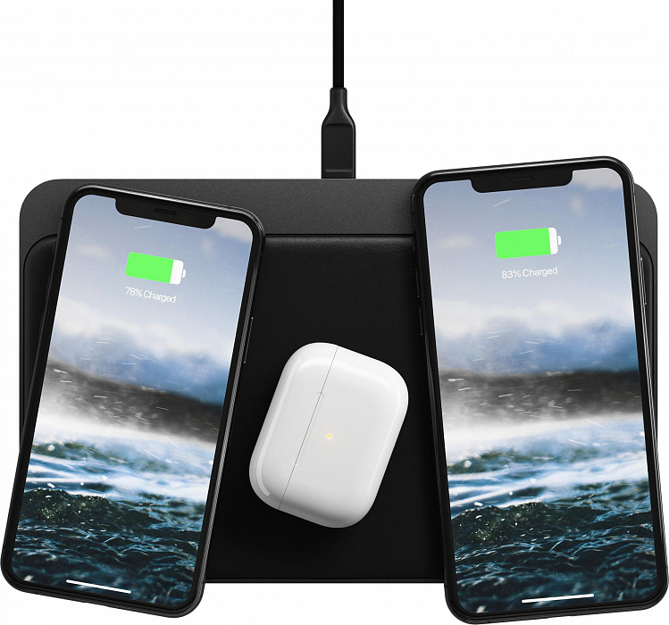 Беспроводная зарядная станция Nomad Base Station Pro NM30010O20 (Black) купить в интернет-магазине icover