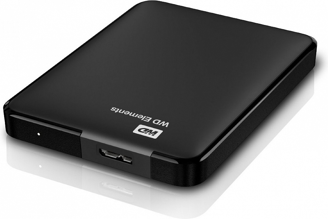 Внешний жесткий диск Western Digital Elements Portable 2.5" USB 3.0 500Gb HDD WDBUZG5000ABK-WESN (Black) купить в интернет-магазине icover