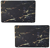 Чехол-накладка пластиковая i-Blason для Macbook Air 13 (Black/Gold Marble) купить в интернет-магазине icover