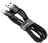 Кабель Baseus Cafule (CALKLF-CG1) USB/Lightning 2m (Grey/Black) купить в интернет-магазине icover