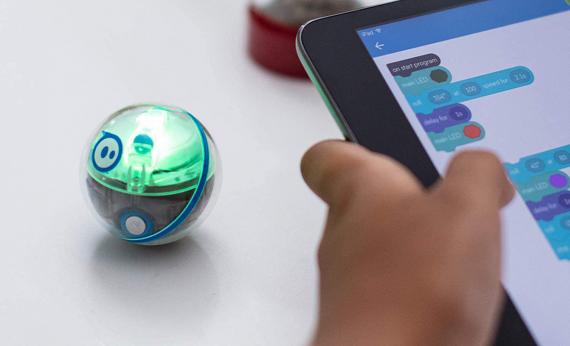 Радиоуправляемый шар Sphero Mini Activity Kit (Transparent) купить в интернет-магазине icover