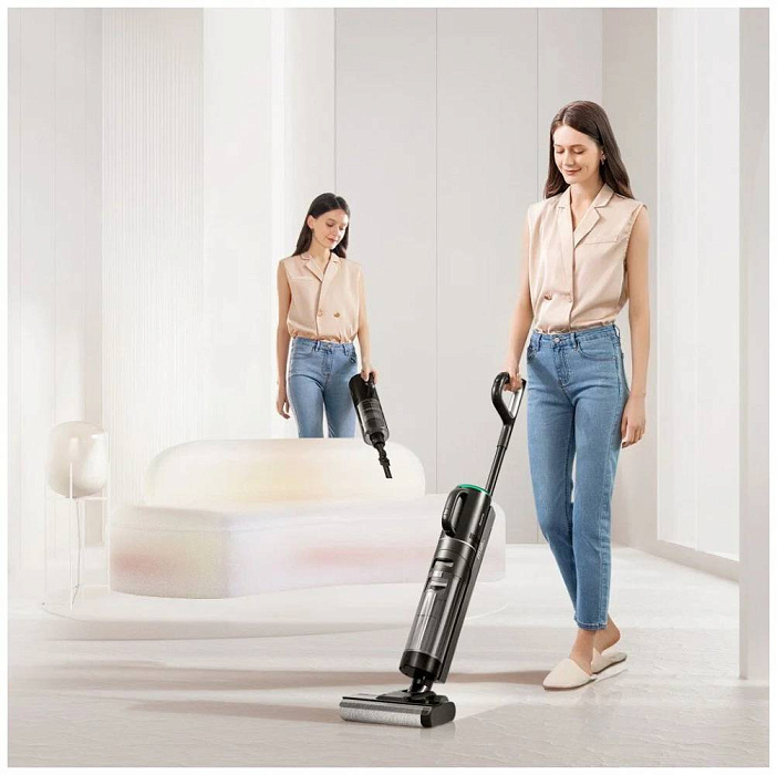 Беспроводной пылесос для влажной и сухой уборки Dreame Wet and Dry M12 (Black) купить в интернет-магазине icover