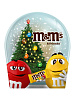 Сладкий подарок M&M's & Friends Снежный шар на Новый Год, набор конфет M&M's, Mars, Twix, Milky Way, Skittles (12 х 148 г.) купить в интернет-магазине icover