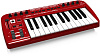 Миди-клавиатура Behringer U-Control UMX250 (Red) купить в интернет-магазине icover
