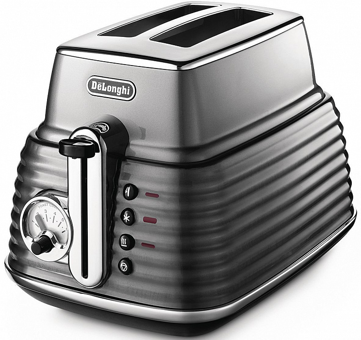 DeLonghi Scultura CTZ 2103 - тостер (Grey) купить в интернет-магазине icover