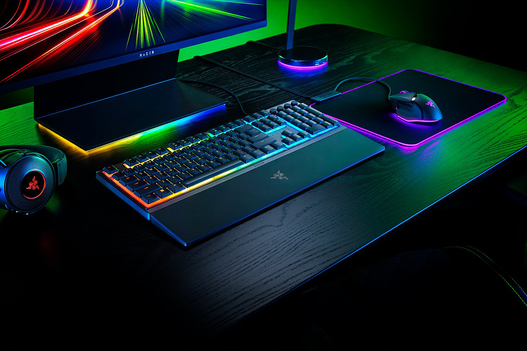 Игровая клавиатура Razer Ornata V3 RZ03-04460800-R3R1 (Black) купить в интернет-магазине icover